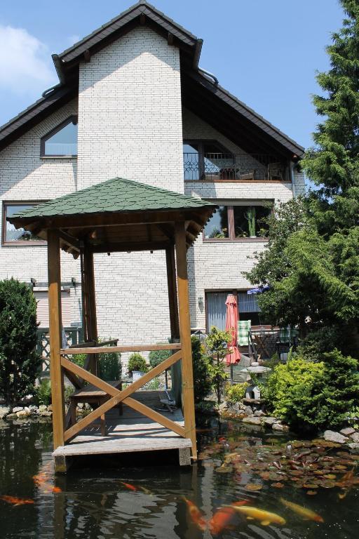 Eifel-Landhaus Ferienwohnungen "Em Gardestueffje" Mechernich Ruang foto