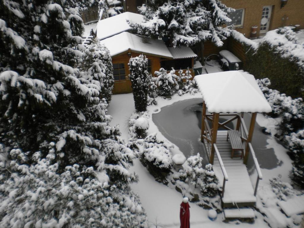Eifel-Landhaus Ferienwohnungen "Em Gardestueffje" Mechernich Ruang foto